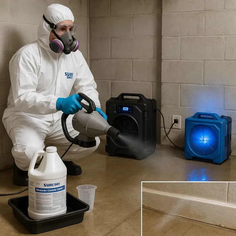 Sanitization and Odor Removal process in Lancaster, MO
