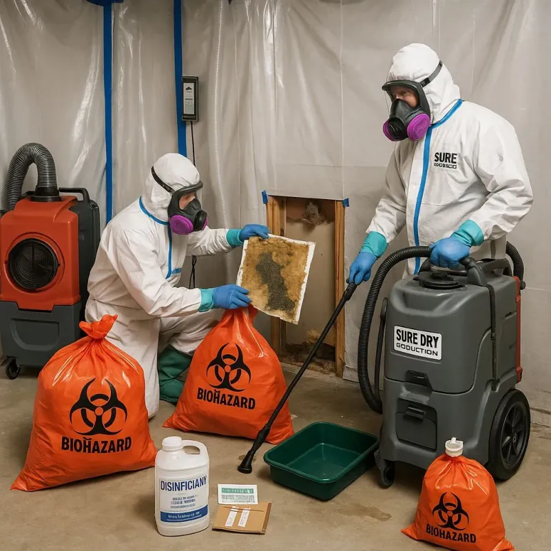 Contaminated Water Handling Protocols process in Lancaster, MO
