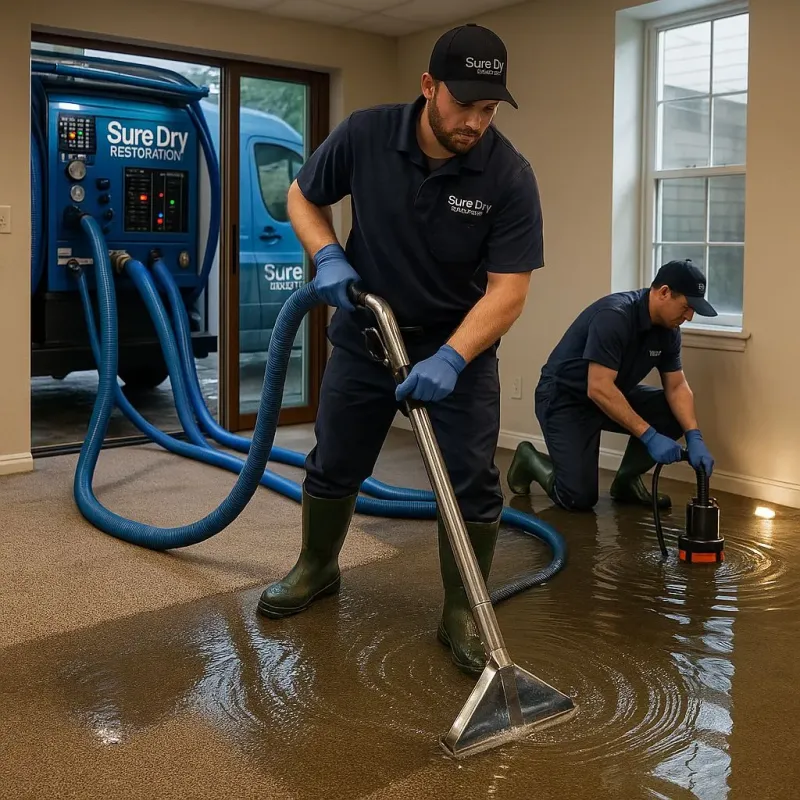 Water Extraction and Removal process in Lancaster, MO